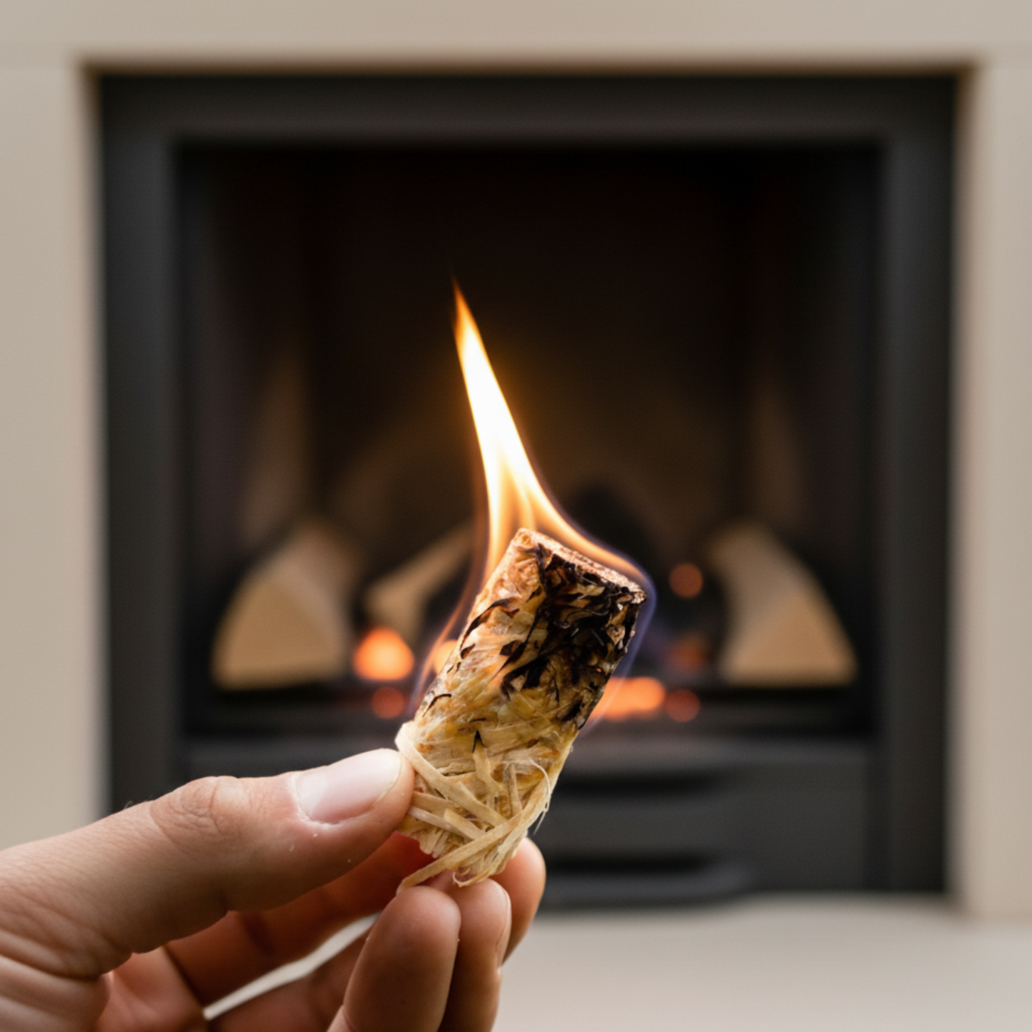 Eco-Friendly Firelighters | 50 Natural Wood Wool Fire Starters