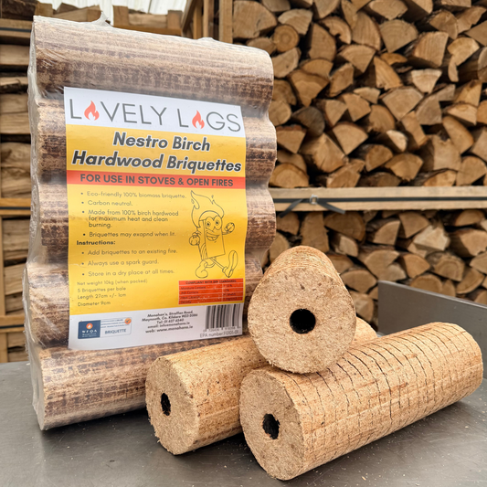 Lovely Logs Nestro Birch Hardwood Briquettes
